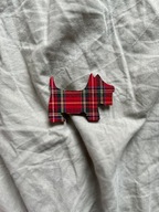 magnes terier szkocki tartan pies szkocka kratka krata Szkocja Anglia NOWY