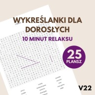 Wykreślanka PDF cisza umysłu – 54 strony relaksu