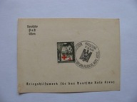 Karta WARSZAWA 1940r Niemiecki Czerwony Krzyż STEMPEL OKOLICZNOŚCIOWY (5)