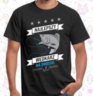 Koszulka T-Shirt Najlepszy wędkarz na świecie S - XXL