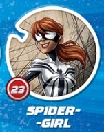 Shieldz Marvel Circle K Żetony nr 23 Spider-Girl