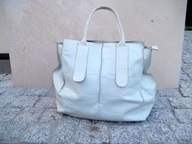 Solar biała torebka skóra