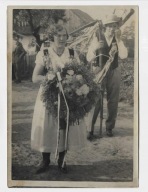 Cieszyn Dożynki ok. 1930r. Fotografia o wymiarach 129 x 180 mm x504