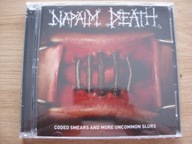 NAPALM DEATH - CODED SMEARS AND MORE UNCOMMON SLURS 2CD U.S.A. CARCASS