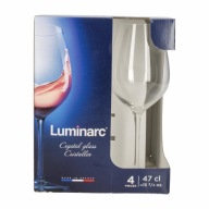 Zestaw kieliszków do wina Luminarc x4 sztuki