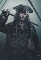PIRACI Z KARAIBÓW - KAPITAN JACK SPARROW - JOHNNY DEPP