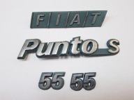 ZNACZEK EMBLEMAT LOGO NAPIS TYŁ NA KLAPĘ FIAT PUNTO S 55 MK1 1 I B255