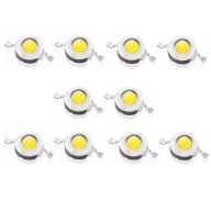 DIODA MOCY 3W POWER LED CIEPŁY BIAŁY 3000K 10 szt