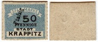 Banknot zastepczy - KRAPPITZ - KRAPKOWICE - 50 Pfennig