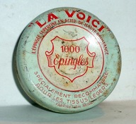 La Voici - stara puszka po szpilkach - Belgia .