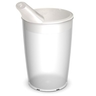 Kubek z Miarką do Picia dla Seniora Bezbarwny Ornamin 250ml + Ustnik