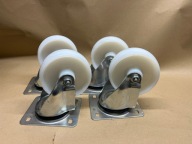 Koło kółko polamidowe 125 obrotowe łożyskowane