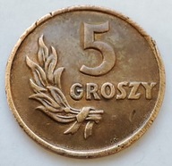 5 Groszy 1949r śr. 20mm Brąz