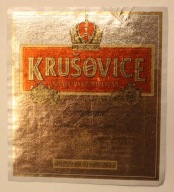 ETYKIETA KRUŚOVICE Imperial KRALOVSKY PIVOVAR - PIVOVAR CISARE RUDOLFA II