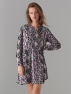 Sukienka koszulowa w wężowy wzór Mohito 36 S