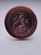 Matka Boska Nieustającej Pomocy - stary miedziany obrazek z PRL u