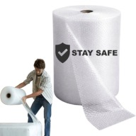 FOLIA BĄBELKOWA OCHRONNA DUŻA MOCNA PRZEPROWADZKI 50X100CM PREMIUM