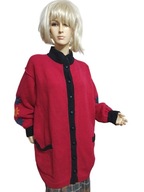 Anne Grete Istat SWETER kardigan wełniany 44/46