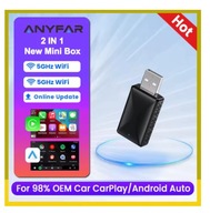 Adapter 2w1 CarPlay Android Auto Plug and Play