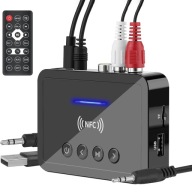 Urządzenie 3w1: Odbiornik Bluetooth NFC Nadajnik Bluetooth Oraz Nadajnik FM