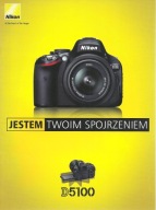Katalog Prospekt Nikon D5100 16 stron 2011 rok PL