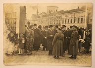 LUD, LUDZIE, DZIECI - ŻOŁNIERZE, WOJSKOWI - CIEKAWE STARE ZDJĘCIE