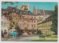 Warszawa Plac Zamkowy 1971r. Autobus San 578H