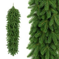 GIRLANDA ŚWIĄTECZNA 100% PE ŚWIERK 3D REAL TREE 110CM NA BALUSTRADĘ KOMINEK