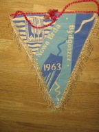 SPŁYW Kajakowy Nowa BRDA BYDGOSZCZ 1963 proporczyk z PRL