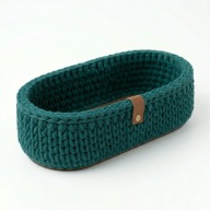 KRÓLEWSKA ZIELEŃ NA TWOJEJ KOMODZIE – Duży organizer 23x16 cm