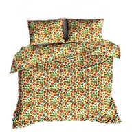 pościel z flaneli 180x200 +2x70x80 + 2x40x40 zamek F 55 Łowiczanka jasna