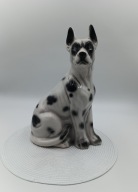Dog niemiecki - piękny - porcelanowa wielka figurka 39cm - Made in Italy