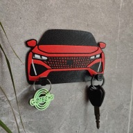 Wieszak na kluczyki z twoim samochodem - personalizowany prezent kierowcy