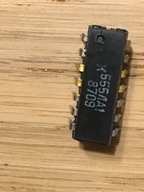 Układ K555ŁA1=74LS20, 2x NAND 4 wejścia