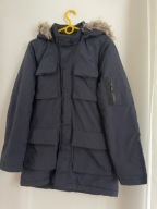 I KURTKA MARKS SPENCER GRANAT KAPTUR OCIEPLANA 5 KIESZENI