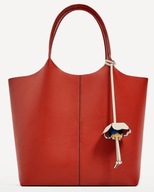 Duża Torba Shopper z Zawieszką - Zara Exclusive