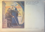 Pocztówka stempel Miechów do Kielce seminarium