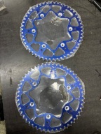 Zębatka HONE Tylna 50 Aluminiowa Kolor Niebieski Ktm/Husq