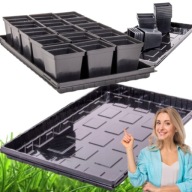 Tacka Transportowa Kuweta Wysiewna do Rozsad i Doniczek 56x31,5x6,5 cm