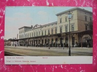 KATOWICE KATTOWITZ DWORZEC KOLEJOWY OD STRONY PERONÓW RRR