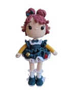 Swiąteczna Lalka na szydełku Zabawka Elf Amigurumi