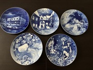 Eksluzywny Zestaw 5 talerzy Meissen