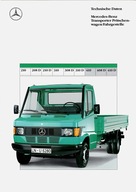 PROSPEKT MERCEDES-BENZ TRANSPORTER PRITSCHENWAGEN/FAHRGESTELLE 410 ...