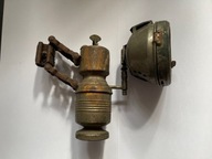 stara lampa rowerowa karbidowa MELAS