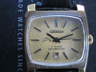 PIĘKNY ZŁOCONY - CORNAVIN 21 JEWELS + DATA