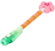 MAGICZNY NIEWIDZIALNY DŁUGOPIS Z LATARKĄ UV 2w1 Kwiatek