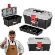 NARZĘDZIOWA SKRZYNKA PROLINE WALIZKA WARSZTATOWA DO PRZENOSZENIA Z KLAMRĄ