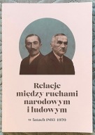Relacje między ruchami narodowym i ludowym w latach 1893 - 1970