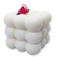 Świeca ZAPACHOWA Bubble Bąbelki 3x3 SOJOWA Bawełna Upominek / Różne Zapachy