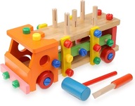 Boxiki Kids Drewniany Autobus do Składania